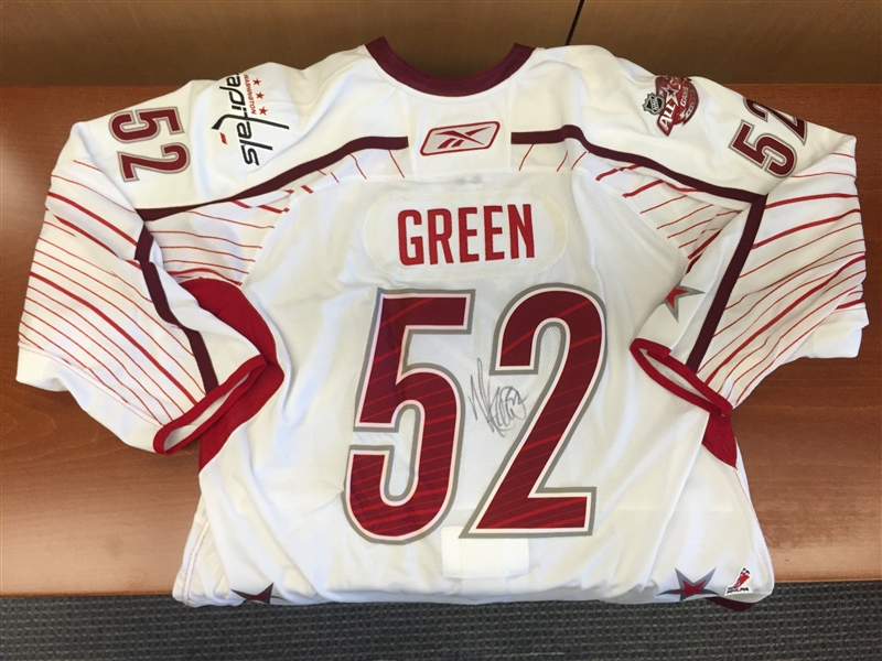 Mike Green - Signed & Game Used Team Staal (Washington Capitals) 2011 NHL All-Star Game Jersey (January 30th, 2011)